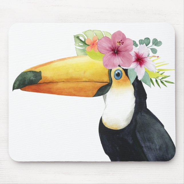 Tropical Halo - Toucan Mouse Pad (Front)