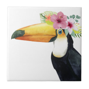 Tropical Halo - Toucan Tile