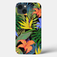 Tropical Hawaii Aloha Flower Graphic