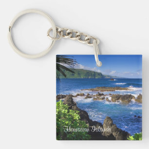 Tropical Hawaii Keychain
