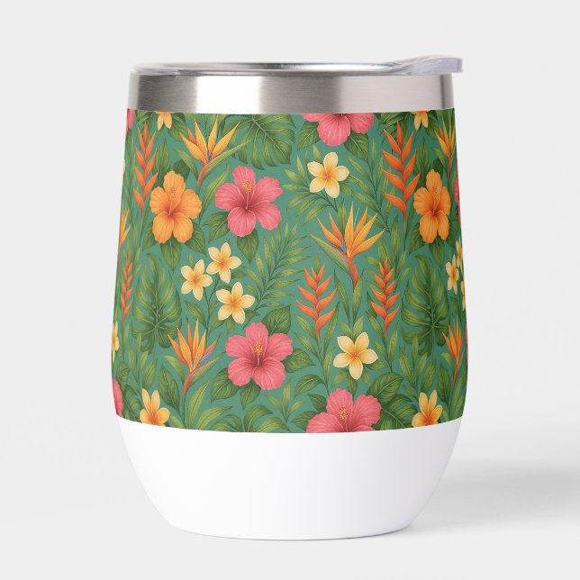 Tropical/Hawaii patterned floral (Left)