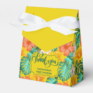 Tropical Hawaiian Aloha Baby Shower Favour Box