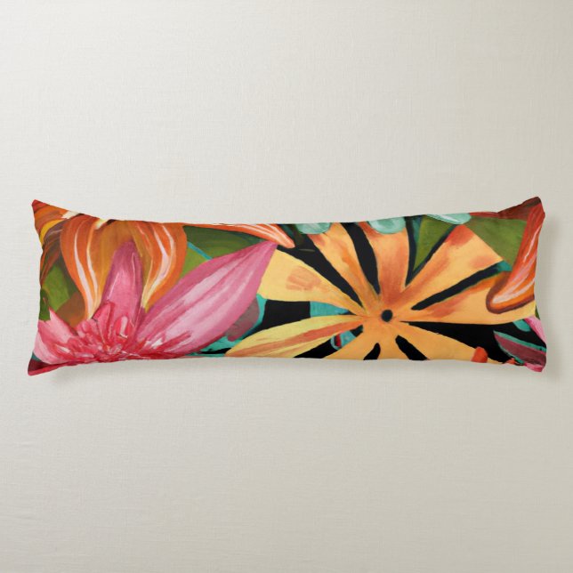 tropical/Hawaiian/floral/flower Body Pillow (Front)