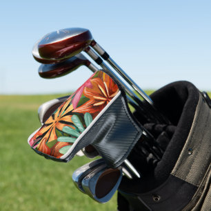 tropical/Hawaiian/floral/flower Golf Head Cover
