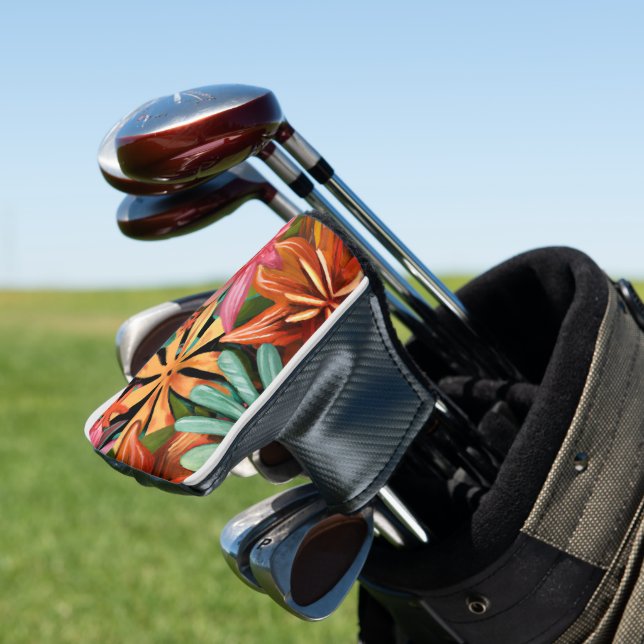 tropical/Hawaiian/floral/flower Golf Head Cover (In Situ)