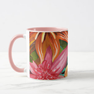 tropical/Hawaiian/floral/flower Mug