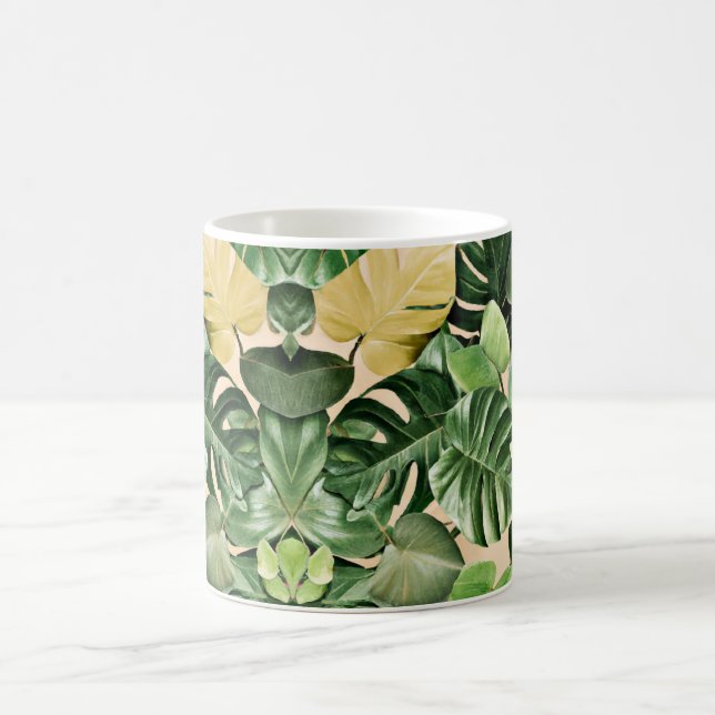Tropical/Hawaiian/Leaf  Coffee Mug (Center)