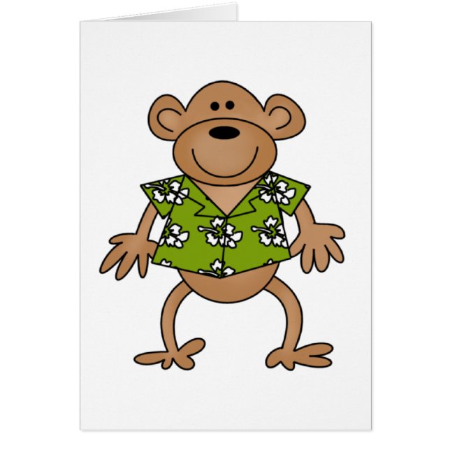 Tropical Hawaiian Monkey (Front)