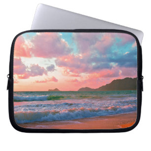 Tropical Hawaiian Sunset Laptop Sleeve