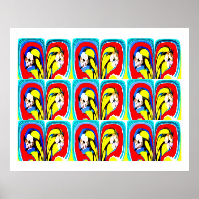 Tropical heat art poster (Front)