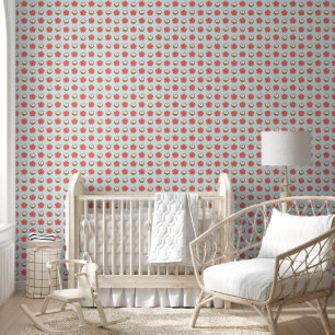 Tropical Hibiscus and Coconut Refreshment Wallpaper