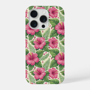 Tropical Hibiscus Bloom Floral Phone Case