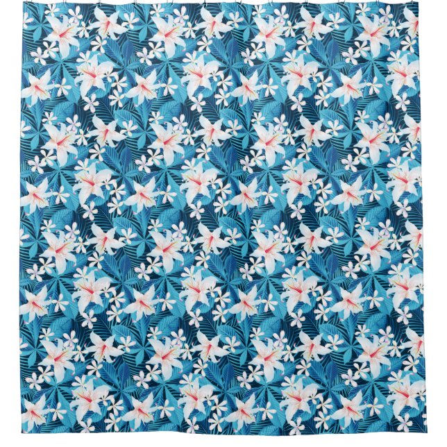 Tropical Hibiscus Floral Pattern (Front)