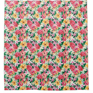 Tropical Hibiscus Floral Pattern 2