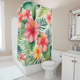 Tropical hibiscus Flower Pattern
