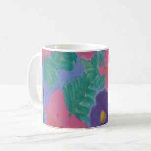 Tropical Hibiscus Flowers Coffee Mug
