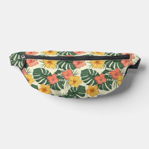 Tropical Hibiscus Garden Fanny Pack