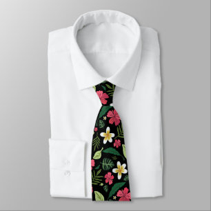 Tropical Hibiscus Tie