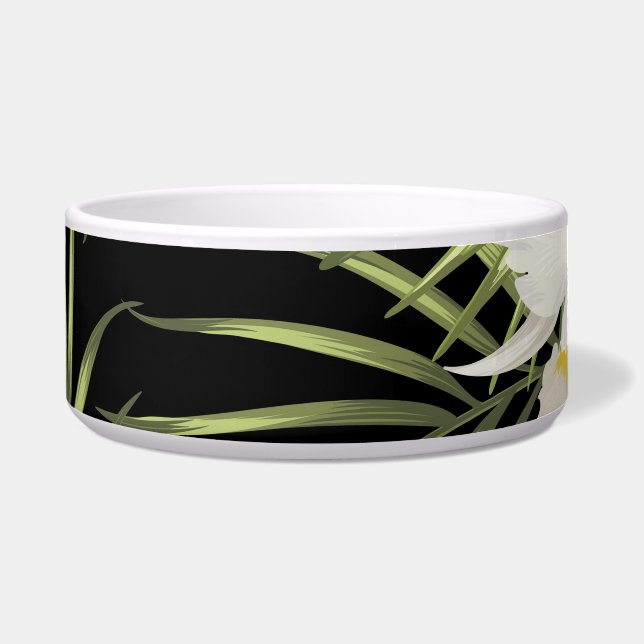 Tropical Hibiscus: Vintage Floral Pattern (Front)