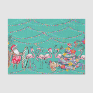 Tropical Holiday Christmas Tissue Paper
