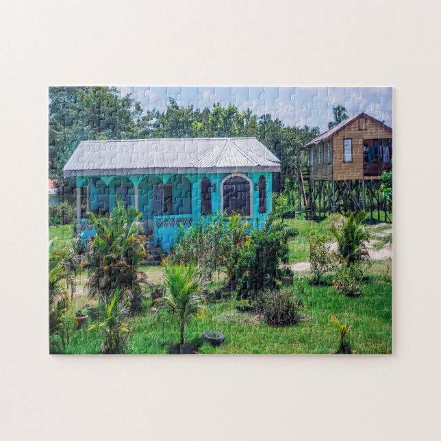 Tropical House Belize. Jigsaw Puzzle (Horizontal)