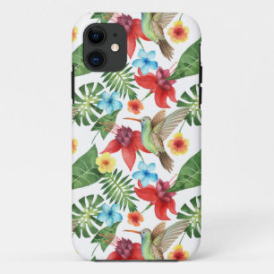 Tropical Hummingbird iPhone 11 Case