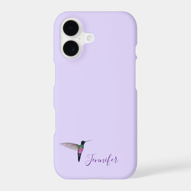 Tropical Hummingbird Case-Mate iPhone Case (Back)