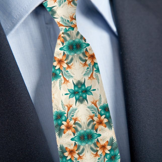 Tropical Iridescence Light Pattern Necktie (Creator Uploaded)