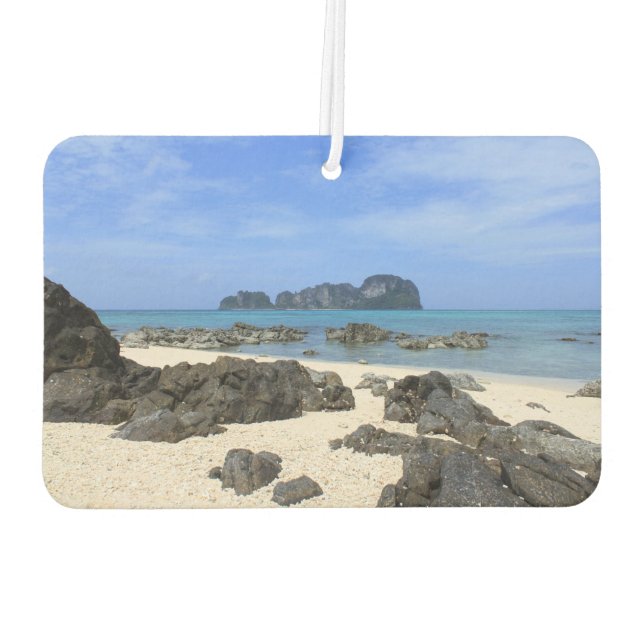 Tropical island air freshener (Back)