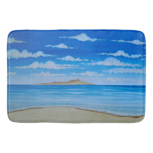 Tropical Island  Bath Mat