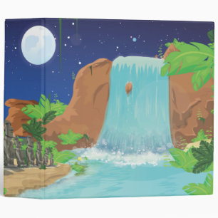 Tropical island binder