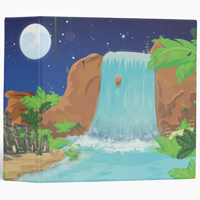 Tropical island binder (Front/Spine)