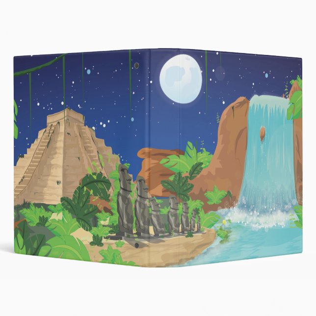 Tropical island binder (Background)