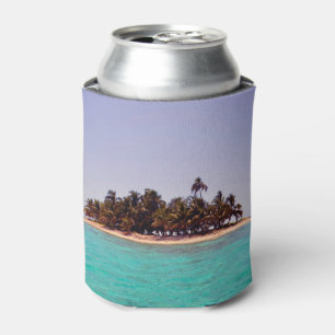 Tropical Island Can Cooler