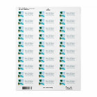 Tropical Island Painting Beach Adresse de retour