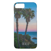 Tropical Island Paradise Sunset Personalized Name