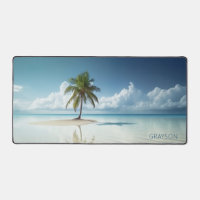 Tropical Island Summer Beach Ocean Personalized