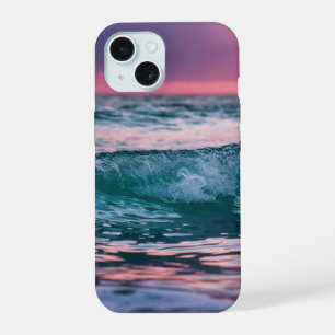 Tropical Island Sunset Landscape iPhone 15 Case