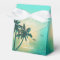 Tropical Isle Sunrise Love and Thanks Teal ID581