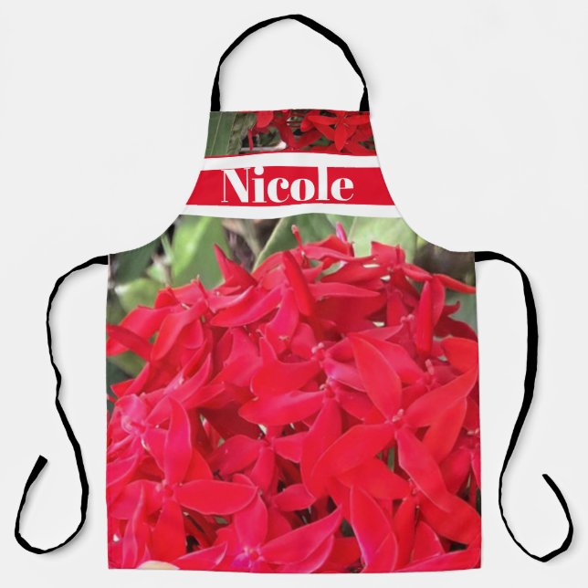 TROPICAL IXORA APRON (Front)