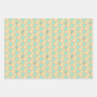 Tropical Jellyfish wrapping sheets