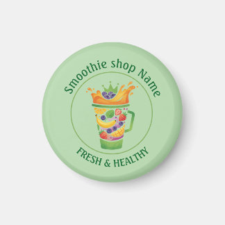 Tropical Juice Blend & Smoothie Juice shop Magnet