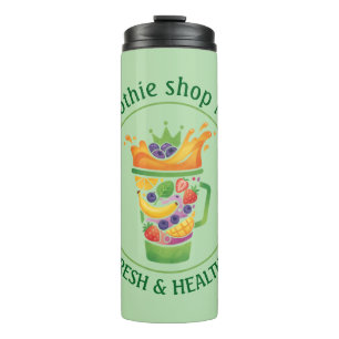 Tropical Juice Blend & Smoothie Juice shop Thermal Tumbler