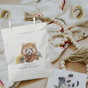 Tropical Jungle Baby Animals Baby Shower Favour Bag