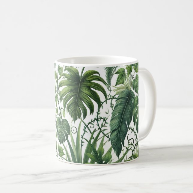 Tropical Jungle Coffee Mug (Front Right)