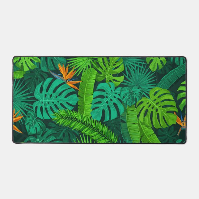 Tropical Jungle Foliage Pattern (Recto)