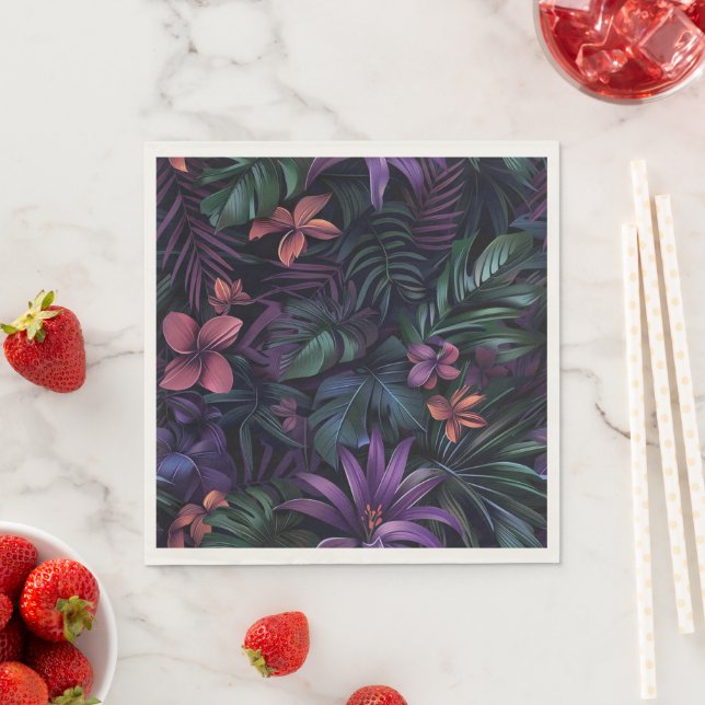 Tropical-Jungle Napkin (Insitu)