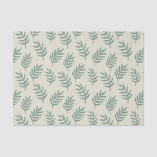Tropical Jungle Rainforest  Fern Leaves Pattern  Tissue Paper