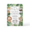 Tropical Jungle Safari Animals Boy Baby Shower