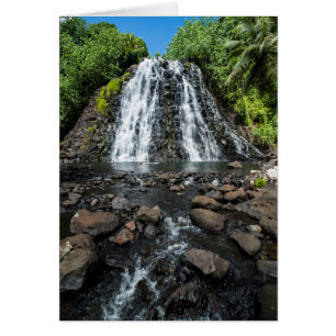 Tropical Kepirohi Waterfall